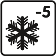 Frostbeständigkeit: -5 °C